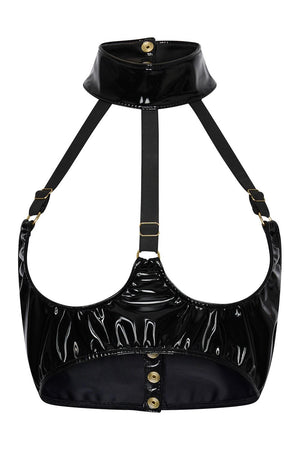 GUILTY PLEASURE HEROIC HALO BRA BLACK, L