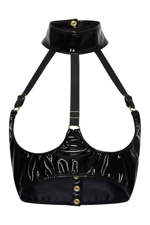GUILTY PLEASURE HEROIC HALO BRA BLACK, M
