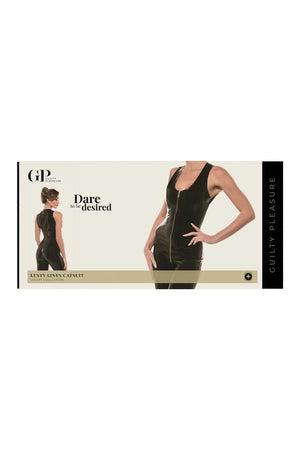 GUILTY PLEASURE LUSTY LINES CATSUIT BLACK, XL