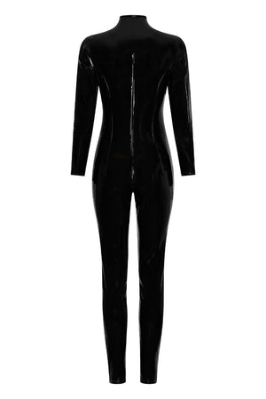 GUILTY PLEASURE TOTAL ECLIPSE CATSUIT BLACK, XXL
