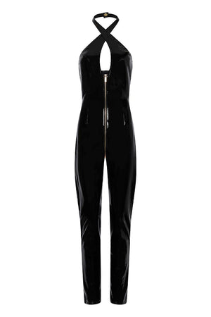 GUILTY PLEASURE SOFT BLAZE CATSUIT BLACK, L