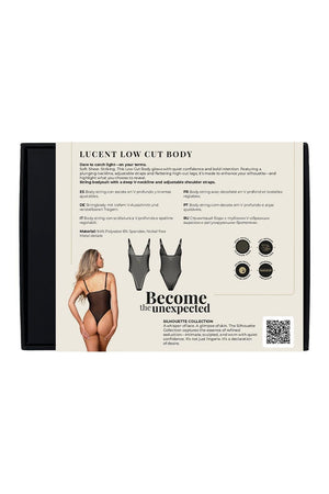 GUILTY PLEASURE LUCENT LOW  CUT BODY, L/XL