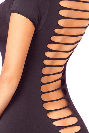 PARTY IN THE BACK MINI DRESS BLACK, M/L