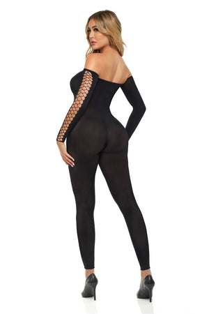 BOUJEE GANG BODYSTOCKING BLACK, OS