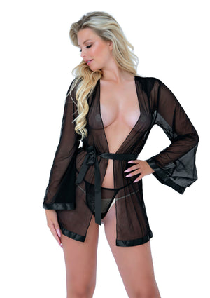 Ensemble kimono voile et string