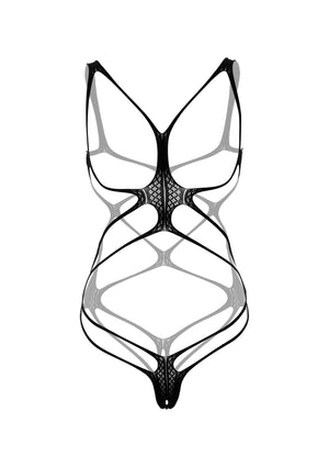 Body à lanières et bonnets ouverts