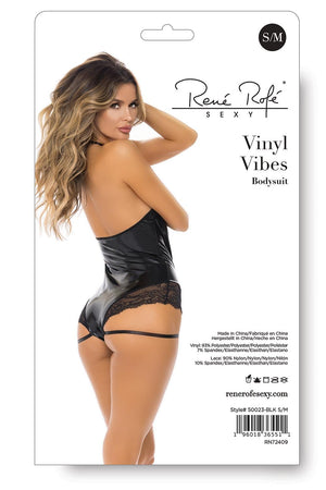 VINYL VIBES TEDDY BLACK, M/L