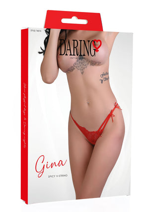 Culotte Gina string en V sexy