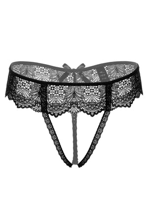 Culotte Delphine string ouverte
