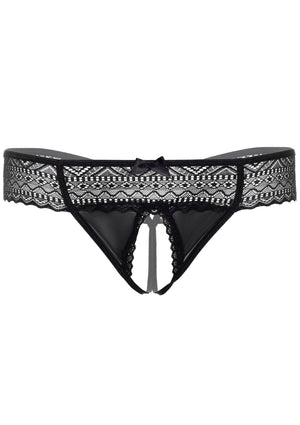 Culotte Roxanne string ouverte