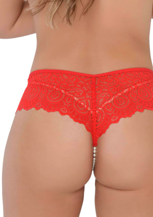 Culotte Ashley string perlé