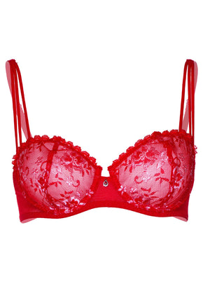 Soutien-gorge en dentelle non doublé très sexy