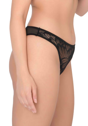 Culotte taille basse à dos froncé