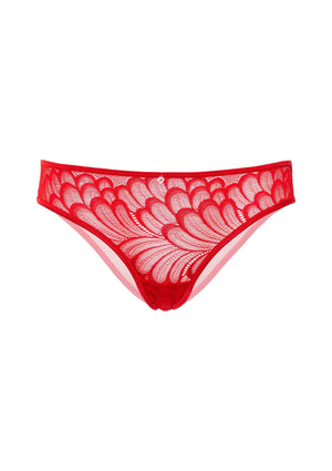 Culotte taille basse à dos froncé