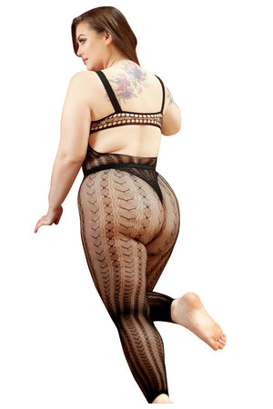 IN YOUR DREAMS 2PC BODYSUIT & HIGH WAIST LEGGINGS BLACK, QS