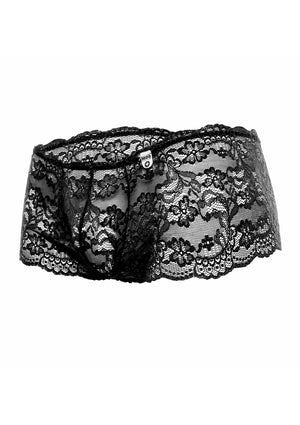 Shorty en dentelle rose
