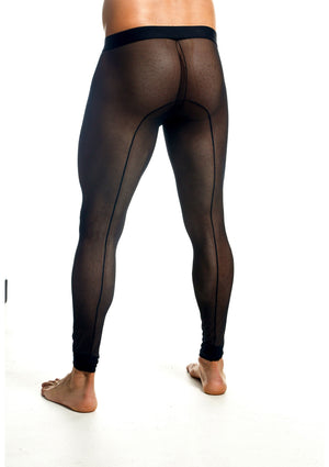 Collant résille transparente MOB