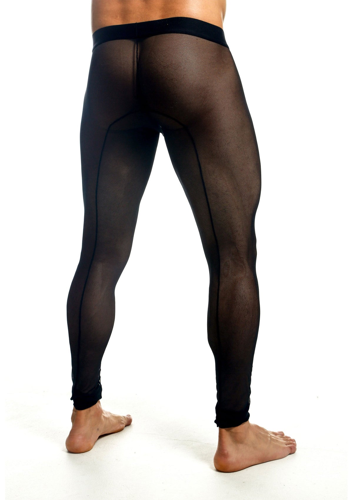 Collant résille transparente MOB
