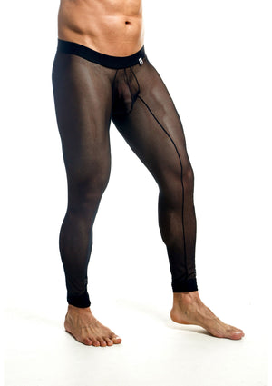 Collant résille transparente MOB