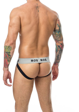 Jockstrap classique rayé MOB