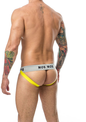 Jockstrap classique rayé MOB