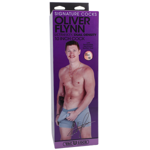 Oliver Flynn - Dildo ULTRASKYN réaliste - 10 / 25 cm - Vanilla