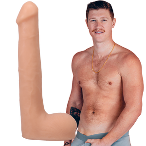 Oliver Flynn - Dildo ULTRASKYN réaliste - 10 / 25 cm - Vanilla