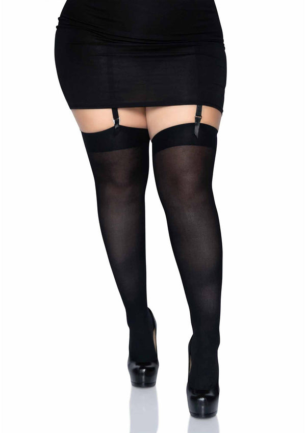 Bas nylon grande taille