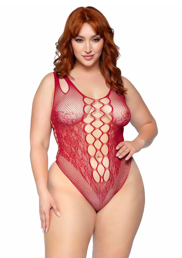 Body sans couture à bretelles grande taille