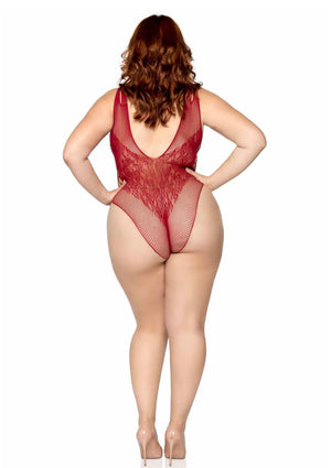 Body sans couture à bretelles grande taille