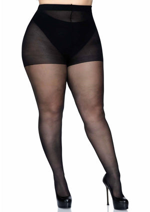 Collant couture grande taille