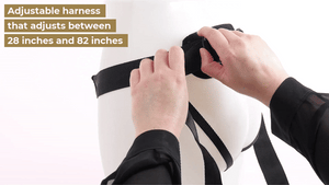 SPORTSHEETS DIVINE STRAP ON BLACK