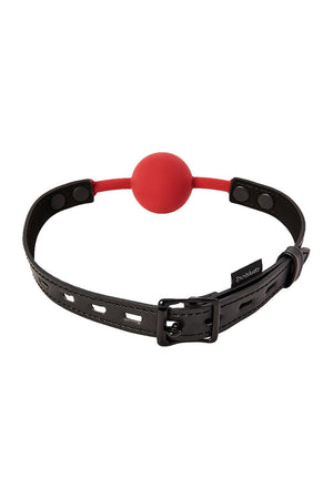SPORTSHEETS SAFFRON BALL GAG RED