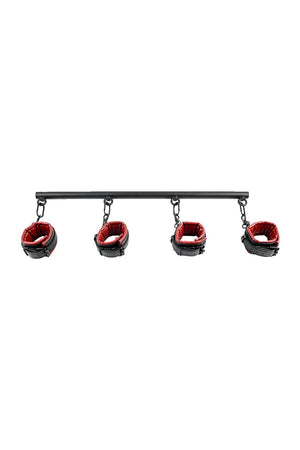 SPORTSHEETS SAFFRON SPREADER BAR AND CUFF SET