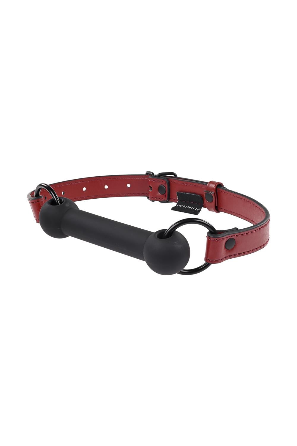 SPORTSHEETS SAFFRON SILICONE BIT GAG BLACK