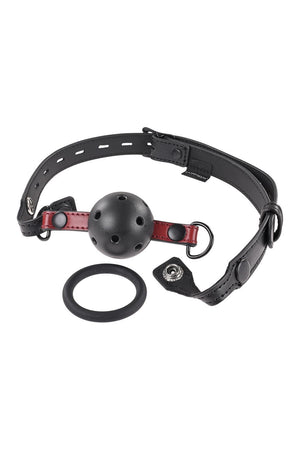 SPORTSHEETS SAFFRON INTERCHANGEABLE GAG BLACK