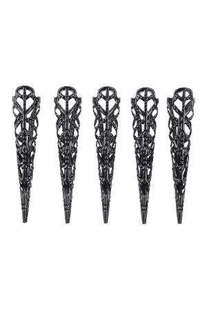 SEX AND MISCHIEF SENSORY FINGERTIPS, BLACK