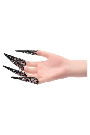 SEX AND MISCHIEF SENSORY FINGERTIPS, BLACK