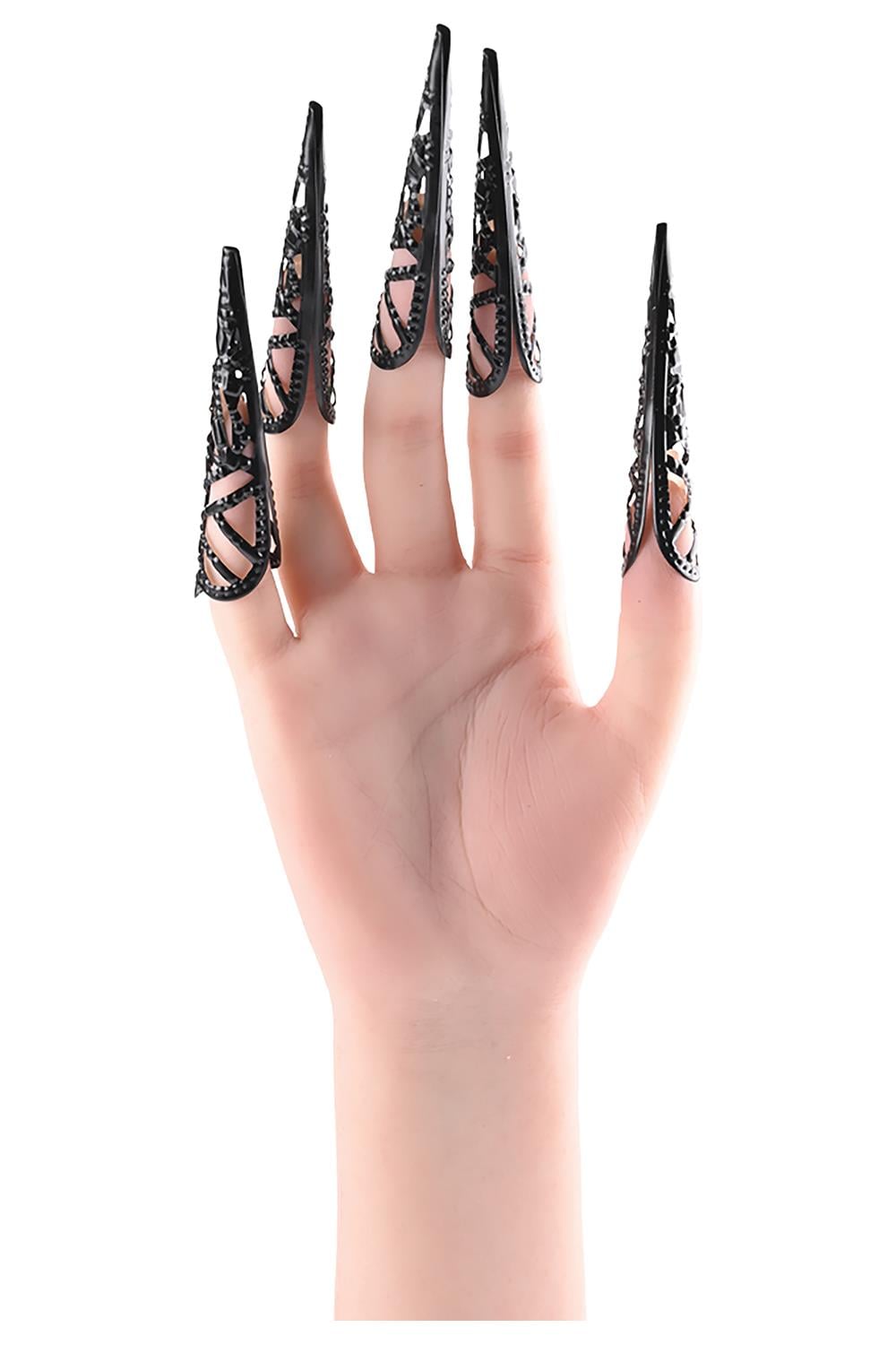 SEX AND MISCHIEF SENSORY FINGERTIPS, BLACK
