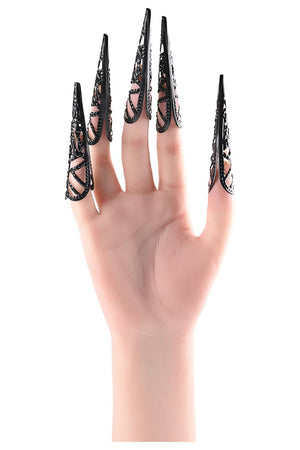 SEX AND MISCHIEF SENSORY FINGERTIPS, BLACK