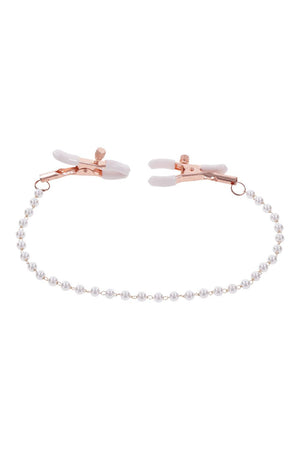 PEACHES ‘N CREAME PEARL NIPPLE CLAMPS