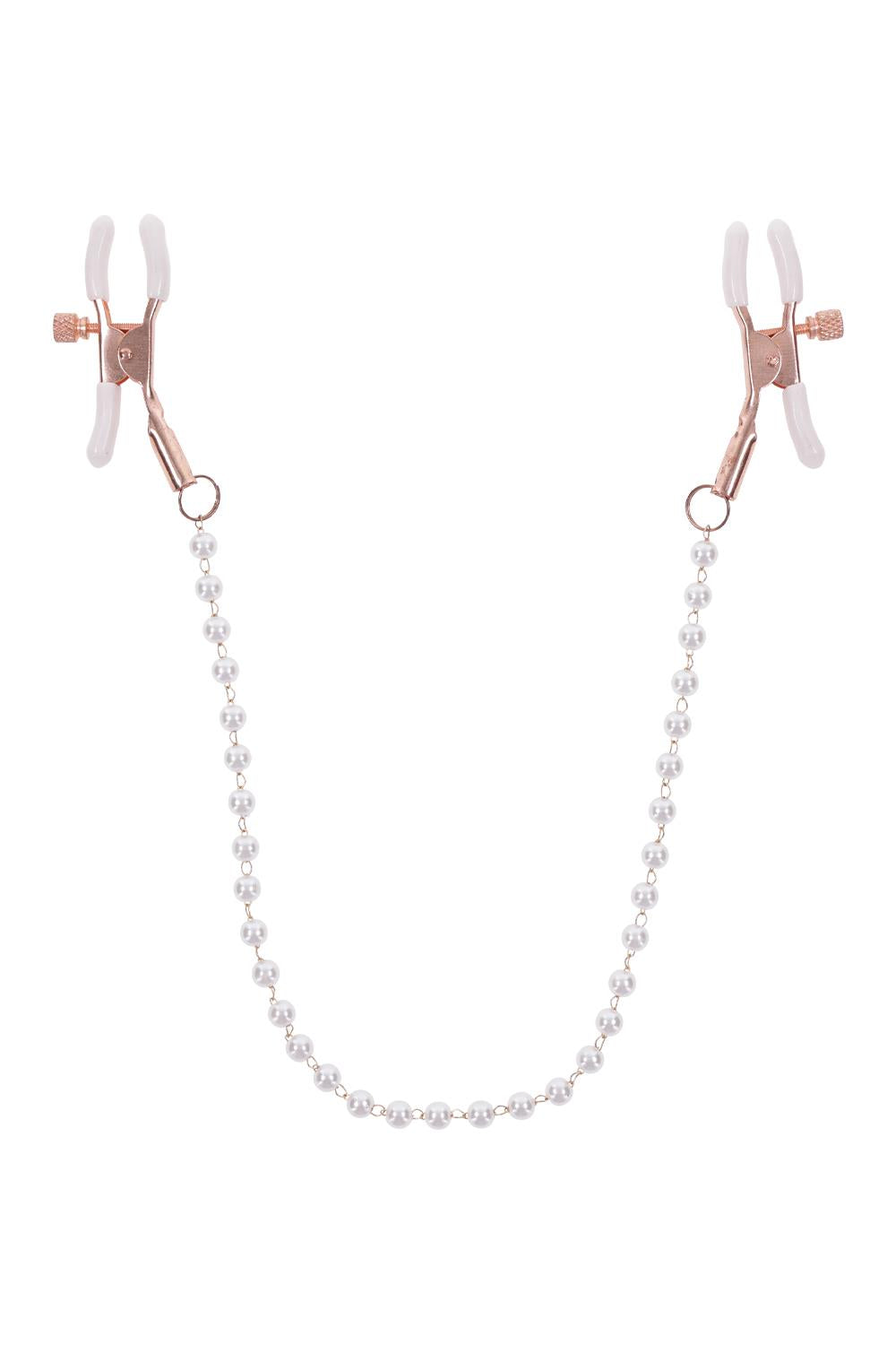PEACHES ‘N CREAME PEARL NIPPLE CLAMPS