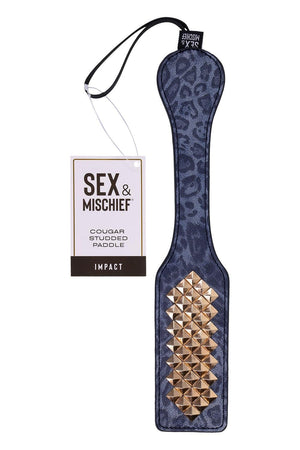 SPORTSHEETS COUGAR STUDDED PADDLE