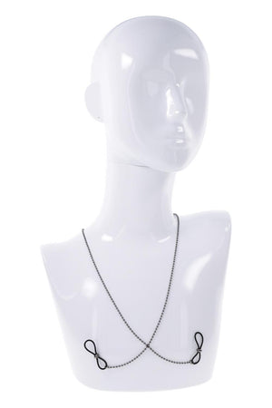 SPORTSHEETS EX'S AND OH'S BODY JEWELRY WITH NIPPLE TIES