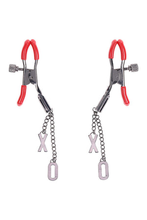 SPORTSHEETS EX'S AND OH'S NIPPLE CLAMPS