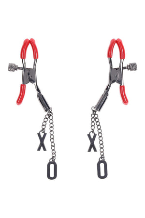 SPORTSHEETS EX'S AND OH'S NIPPLE CLAMPS