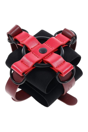 SPORTSHEETS EX'S AND OH'S CROSS CUFFS