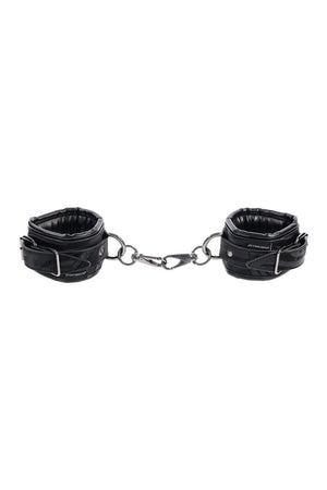SPORTSHEETS VELVET NOIR HANDCUFFS