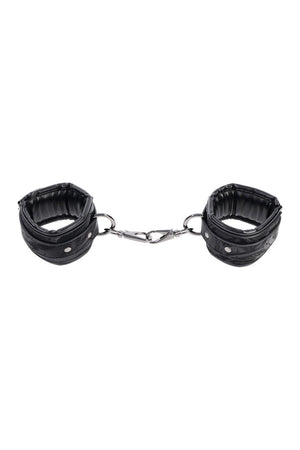 SPORTSHEETS VELVET NOIR HANDCUFFS