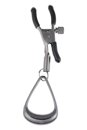 SPORTSHEETS VELVET NOIR TUGGABLE NIPPLE CLAMPS